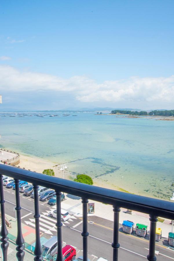 דירות O Grove Centro Con Vistas A La Toja Parking מראה חיצוני תמונה